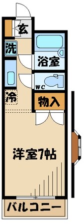 ジュネスメゾンAの物件間取画像